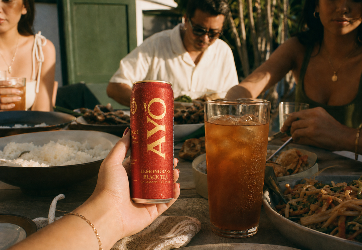 AYÓ Lemongrass Black Tea with Calamansi